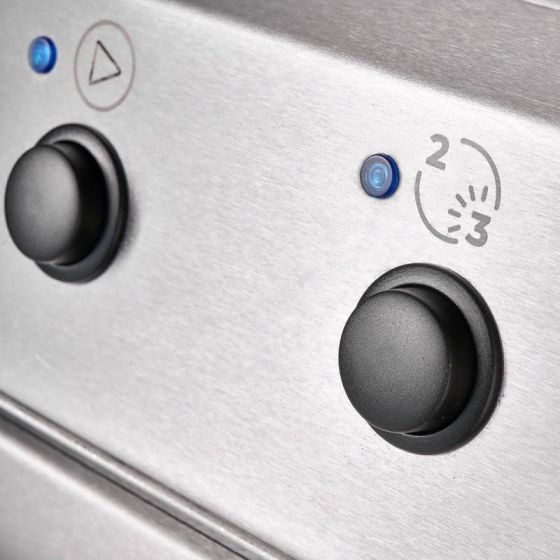 Lave-verres panier 400x400mm - Doseur de produit de rinçage et de lavage avec pompe - v9