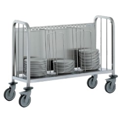 Carro portaplatos - para 200 platos