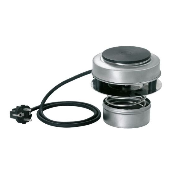 Calentador de alimentos GN 1/1 mixto de combustible / eléctrico - v2