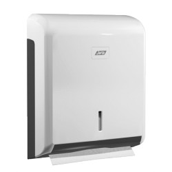 Dispensador de toallas secamanos Cleanline ABS Para 400 a 600 hojas 220 x 220 x 310 mm