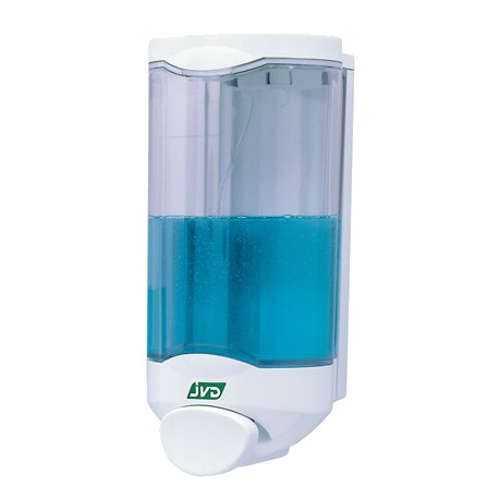 Dispensador de jabón o gel hidroalcohólico Crystal II 1 L Carcasa ABS con pulsador