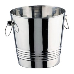 Cubitera para cava de acero inoxidable
