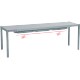 Estante caliente 1 nivel - 800 x 350 x 400 mm (L x P x A)