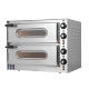 Horno de pizza eléctrico Small - 2 cámaras - 2 pizzas de 33 cm - Resto Italia