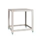 Soporte de acero inoxidable con ruedas para horno de pizza Zanolli Citizen EP70 4 pizzas de 33 cm de diámetro