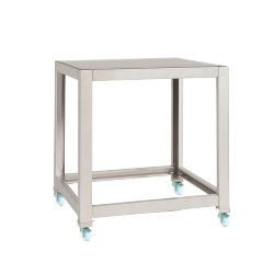 Soporte de acero inoxidable con ruedas para horno de pizza Zanolli Citizen EP70 4 pizzas de 33 cm de diámetro