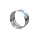 Conector de boquilla a boquilla galvanizado. 355 mm
