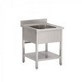 Plonge inox 1 bac