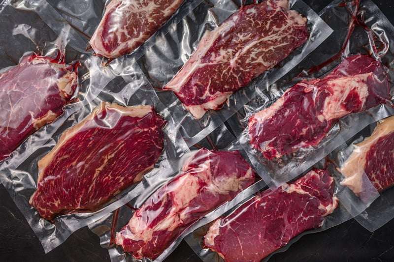 Viande rouge sous vide Viande rouge sous vide